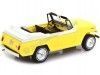 Cochesdemetal.es 1970 Jeep Jeepster Commando convertible jaune-blanc 1:18 BOS-modèles 373