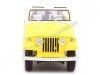 Cochesdemetal.es 1970 Jeep Jeepster Commando Convertible Yellow-White 1:18 BoS-Models 373