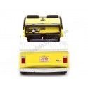 Cochesdemetal.es 1970 Jeep Jeepster Commando convertible jaune-blanc 1:18 BOS-modèles 373