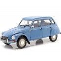 Carsdemetal.es 1974 Citroen Dyane 6 Myosotis azul 1:18 Solido S1800305