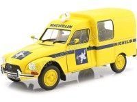 1984 Citroen Acadiane Michelin Amarilla 1:18 Solido S1800406