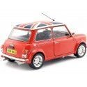 Carsdemetal.es 1997 Mini Cooper Sport Pack Bandeira Vermelha 1:18 SOLLO S1800604