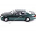 Cochesdemetal.es 1992 Mercedes-Benz 600 SEC C140 Verde Metalizado 1:18 KK-Scale KKDC180343