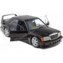 Cochesdemetal.es 1990 Mercedes-Benz 190e 2.5-16 Evolution II (W201) Black 1:18 Solino S1801001