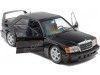 Cochesdemetal.es 1990 Mercedes-Benz 190E 2.5-16 Evolution II (W201) Black 1:18 Solido S1801001