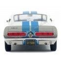 Cochesdemetal.es 1967 Ford Shelby Mustang GT500 White-Blue 1:18 Solido S1802901