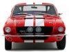 Cochesdemetal.es 1967 Ford Shelby Mustang GT500 Red-White 1:18 Solido S1802902