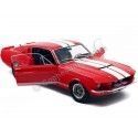 Cochesdemetal.es 1967 Ford Shelby Mustang GT500 Vermelho Breno 1:18 Solo S1802902