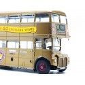 Cochesdemetal.es 1986 Routemaster London Bus The Queen Golden Jubilee 50th 1:24 Sun Star 2942