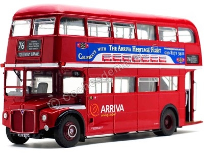 Cochesdemetal.es 1986 Routemaster RM 76 Tottemhan-waterloo 1:24 Sun Star 2941