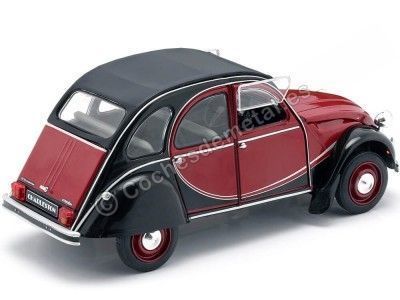 Cochesdemetal.es 1982 Citroen 2CV6 Charleston Rojo/Negro 1:18 Solido S1805013 2