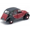Carsdemetal.es 1982 Citroen 2CV6 Charleston Red/Black 1:18 SOLLO S1805013
