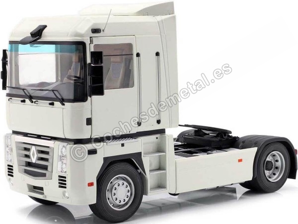 Carsdemetal.es 2001 Renault Magnum Fase 2 Branco 1:18 Z-Models ZMD1800101