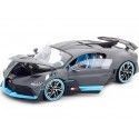 Carsdemetal.es 2018 Bugatti Divo Deep Gray 1:18 Bburago 11045