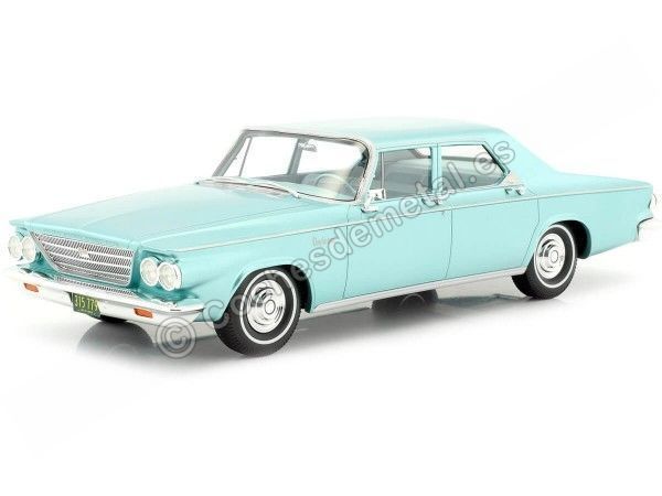 Carsdemetal.es 1963 Chrysler Newport 4-Puerta Sedan Metallic Green 1:18 BOS-Models 315