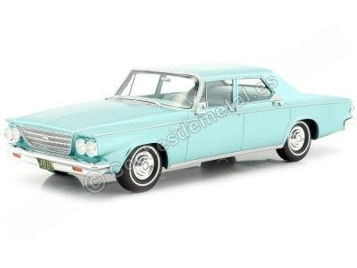 1963 Chrysler Newport 4-Puerta Sedan Metallic Green 1:18 BoS-Models 315 Cochesdemetal.es