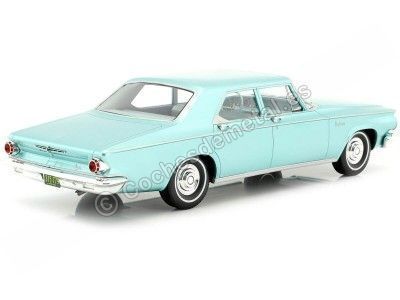 1963 Chrysler Newport 4-Puerta Sedan Metallic Green 1:18 BoS-Models 315 Cochesdemetal.es 2