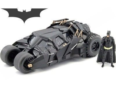 2008 Batmobile The Dark Knight Tumbler + Figura Batman 1:24 Jada Toys 98261/253215005 Cochesdemetal.es