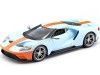 Cochesdemetal.es 2017 Ford GT Gulf Azul-Naranja 1:18 Maisto 31384