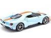 Cochesdemetal.es 2017 Ford GT Gulf Azul-Naranja 1:18 Maisto 31384