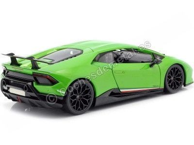 2017 Lamborghini Huracan Performante Verde Perla Metalizado 1:18 Maisto 31391 Cochesdemetal.es 2