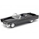 Carsdemetal.es 1968 Cadillac DeVille Black Convertible 1:18 KK em escala 180311
