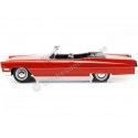Carsdemetal.es 1968 Cadillac DeVille conversível Vermelho 1:18 KK em escala 180312