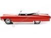 Carsdemetal.es 1968 Cadillac DeVille conversível Vermelho 1:18 KK em escala 180312