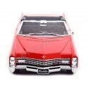 Carsdemetal.es 1968 Cadillac DeVille conversível Vermelho 1:18 KK em escala 180312