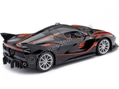 Carsdemetal.es 2015 Ferrari FXX-K Black-Naranja 1:18 Bburago Race Play 16010 2