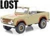Cochesdemetal.es 1970 Ford Bronco "Series télévisées perdues" Brown 1:18 Greenlight 19057