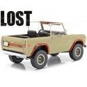 Cochesdemetal.es 1970 Ford Bronco "Series télévisées perdues" Brown 1:18 Greenlight 19057
