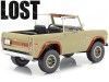 Cochesdemetal.es 1970 Ford Bronco "Series télévisées perdues" Brown 1:18 Greenlight 19057
