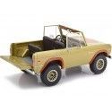 Cochesdemetal.es 1970 Ford Bronco "Series télévisées perdues" Brown 1:18 Greenlight 19057