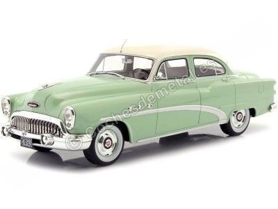 1953 Buick Special 4-Door Tourback Sedan Verde-Beige 1:18 BoS-Models 270 Cochesdemetal.es