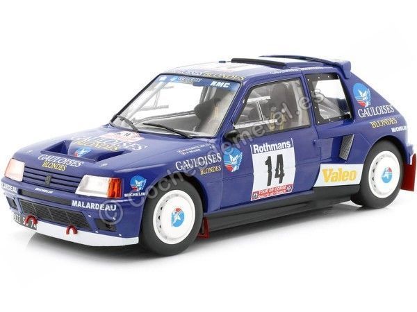 Carsdemetal.es 1985 Peugeot 205 T16 Rally Tour de Cors 1:18 Triple-9 1800205