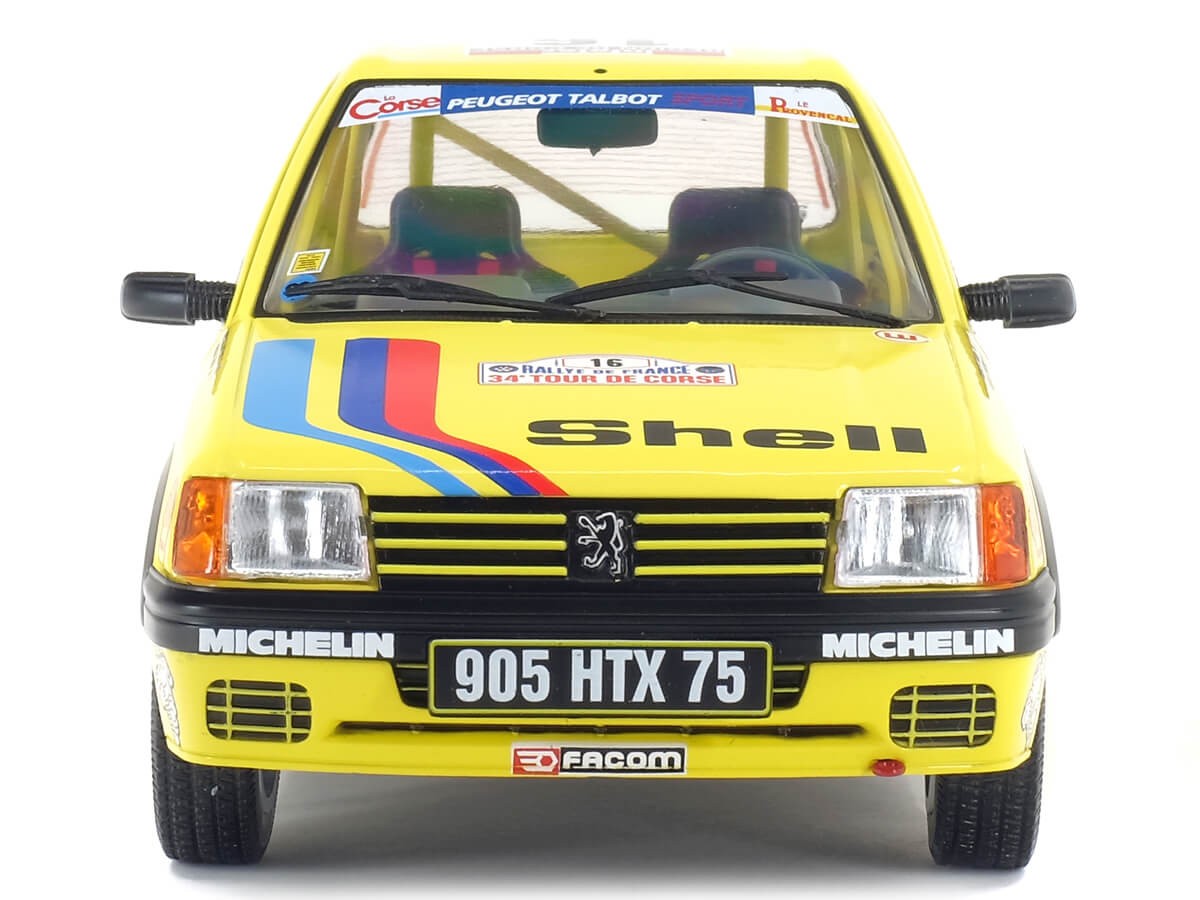 Coche Miniatura Solido - Peugeot 205 Rallye Mk1 1987 - Blanco - Escala 1/18  con Ofertas en Carrefour