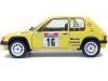 Cochesdemetal.es 1990 Peugeot 205 Rallye Tour de Course 1:18 Solido S1801705