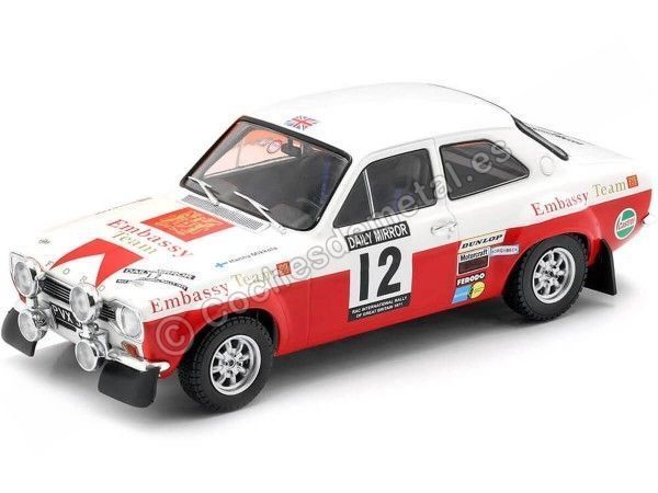 Cochesdemetal.es 1971 Ford Escort Mk1 RS 1600 RACY Rally 1:18 IXO Modelos 18RMC024A