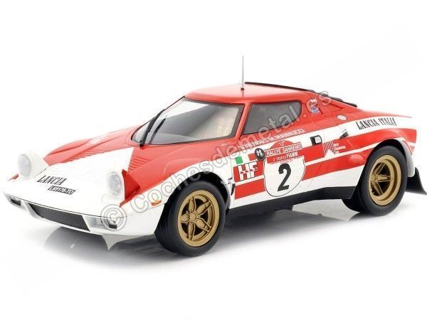 CarsDEMETAL.ES 1974 LAncia Stratos HF Winner Rallye Sanremo 1:18 Triple-9 1800175