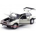 Cochesdemetal.es 1982 Volkswagen Golf 1 Pirelli Blanco 1:18 Welly 18039