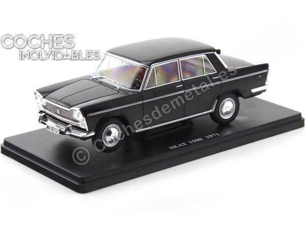 Carsdemetal.es 1971 Sation 1500 preto "carros inesquecíveis" 1:24 Salvat editorial ES03