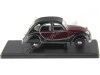 CARSDEMETAL.ES 1982 CITROEN 2CV6 CHARLESTON RED-NEGRO "CARS INFEPTABLE" 1:24 Salvat Editorial ES07