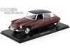 CARSDEMETAL.ES 1957 Citroen DS 19 RED-NEGRO "CARS INFETTABLE" 1:24 Éditorial Salvat ES08