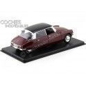 CARSDEMETAL.ES 1957 Citroen DS 19 RED-NEGRO "CARS INFETTABLE" 1:24 Éditorial Salvat ES08