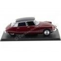 CARSDEMETAL.ES 1957 Citroen DS 19 RED-NEGRO "CARS INFETTABLE" 1:24 Éditorial Salvat ES08