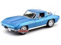 1965 Chevrolet Corvette Sting Ray Coupé Azul 1:18 Maisto 31640