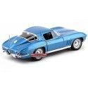 1965 Chevrolet Corvette Sting Ray Coupé Azul 1:18 Maisto 31640 Cochesdemetal 2 - Coches de Metal 