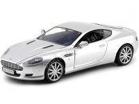 2005 Aston Martin DB9 Coupe Gris Metalizado 1:18 Motor Max 73174