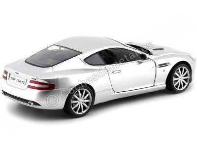 Cochesdemetal.es 2005 Aston Martin DB9 Coupe Gris Metalizado 1:18 Motor Max 73174 2